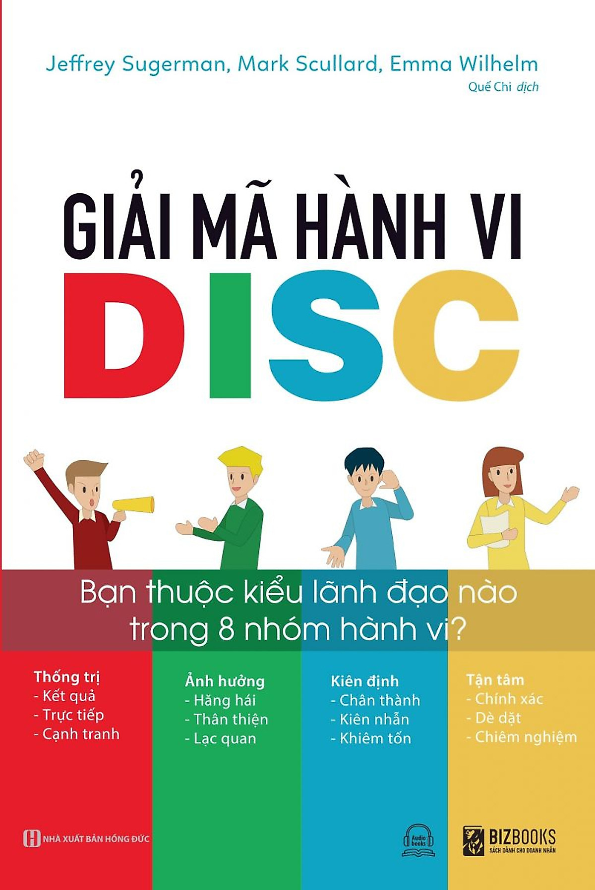 Combo 2 Cuốn: Thấu Hiểu Hành Vi: Giải Mã Hành Vi DISC: Bạn Thuộc Kiểu Lãnh Đạo Nào Trong 8 Nhóm Hành Vi? + 25 Thiên Hướng Hành Vi Ảnh Hưởng Đến Quyết Định Mua Hàng - BIZBOOKS x MinhAnBooks