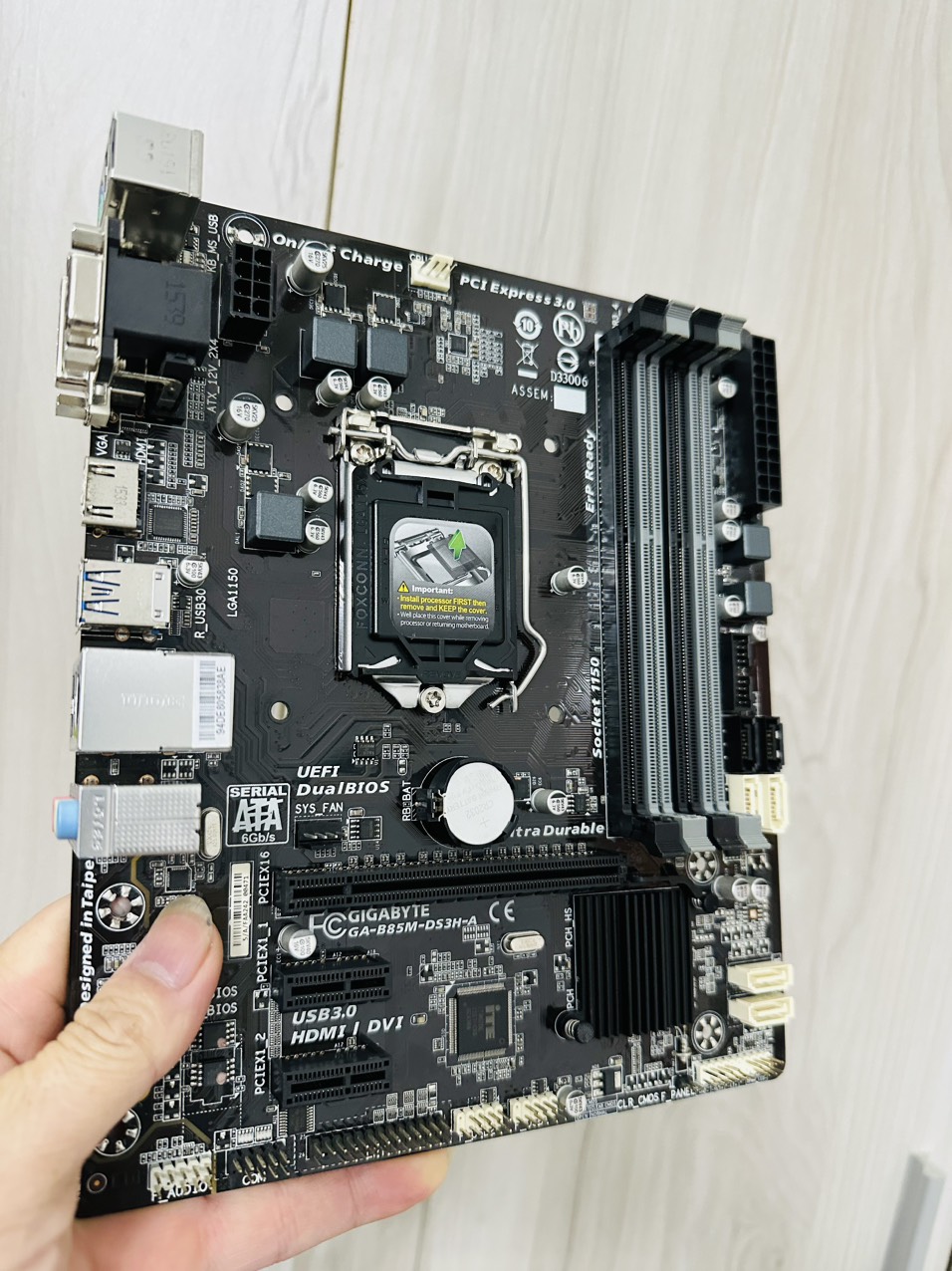 Bo Mạch Chủ (Mainboard) Gigabyte B85M-DS3H-A (HÀNG CHÍNH HÃNG)