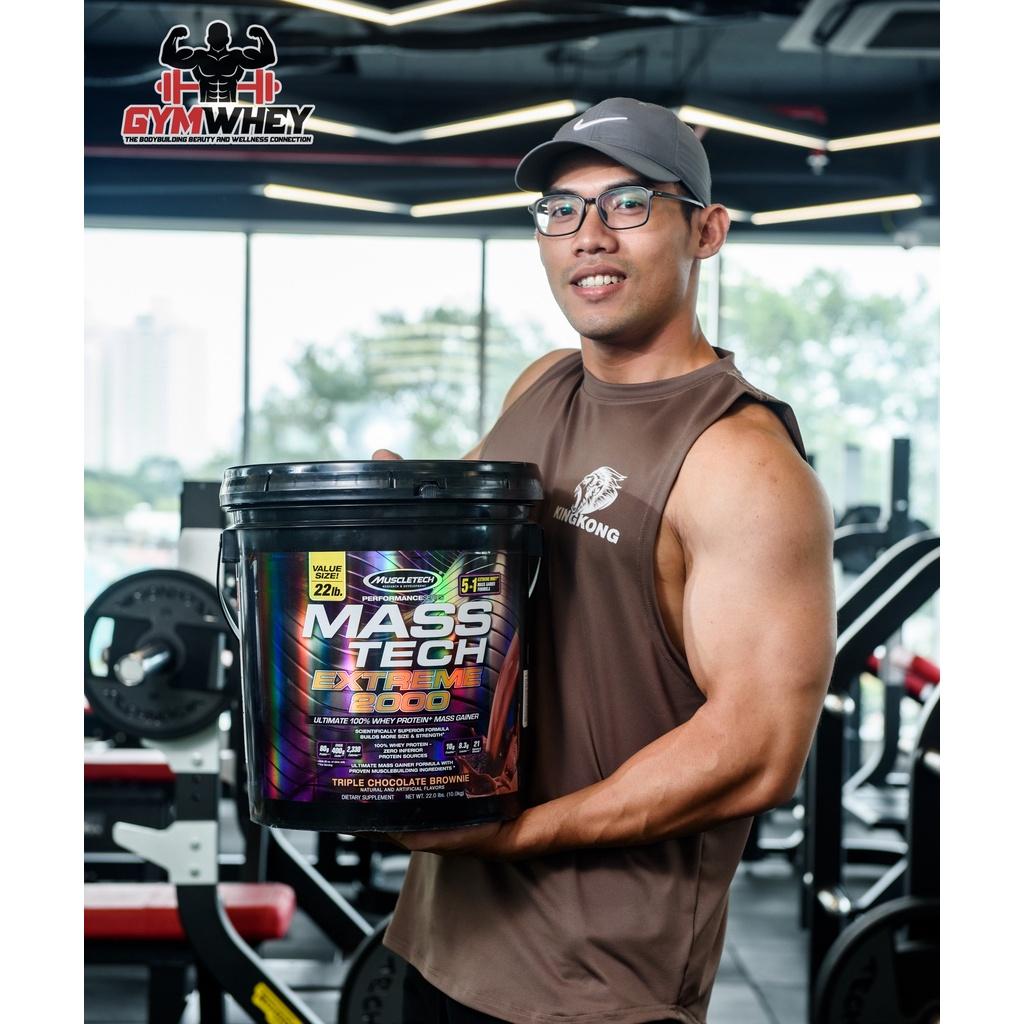 Masstech 2000 Sữa Dinh Dưỡng Tăng cân Nhanh Muscletech Masstech Extreme 2000 22 Lbs (10kg)