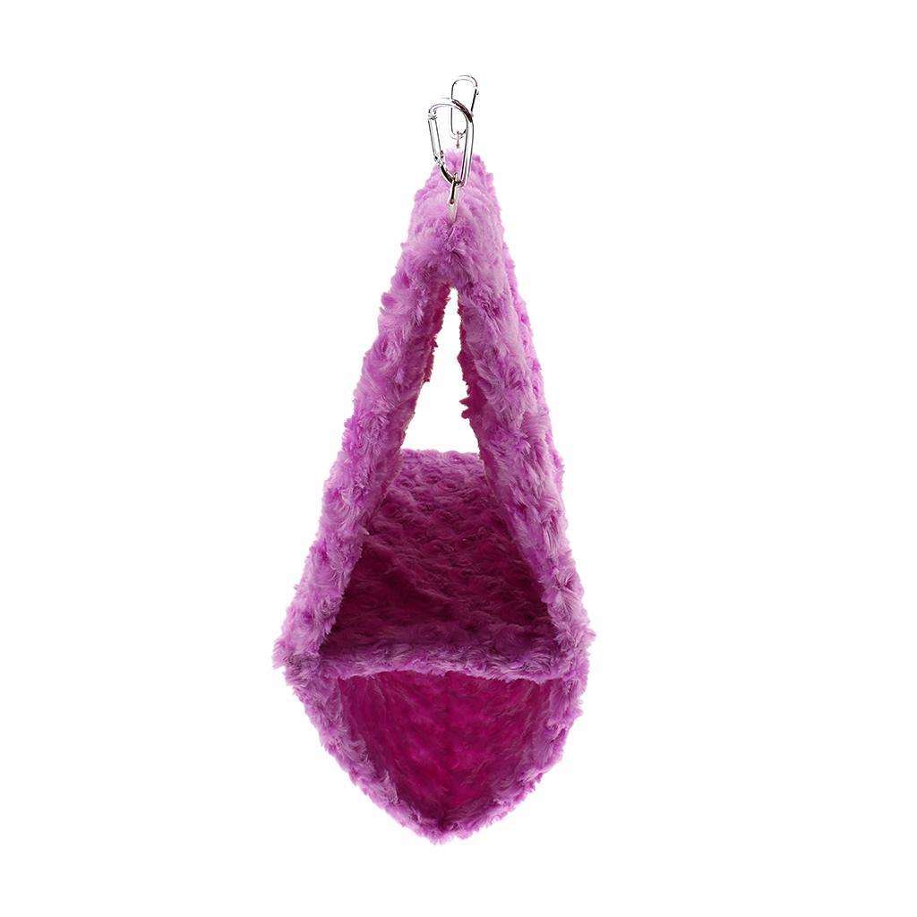 Double layer Bird Hammock Hanging Cave Happy Hut Bird Parrot Hideaway Yellow