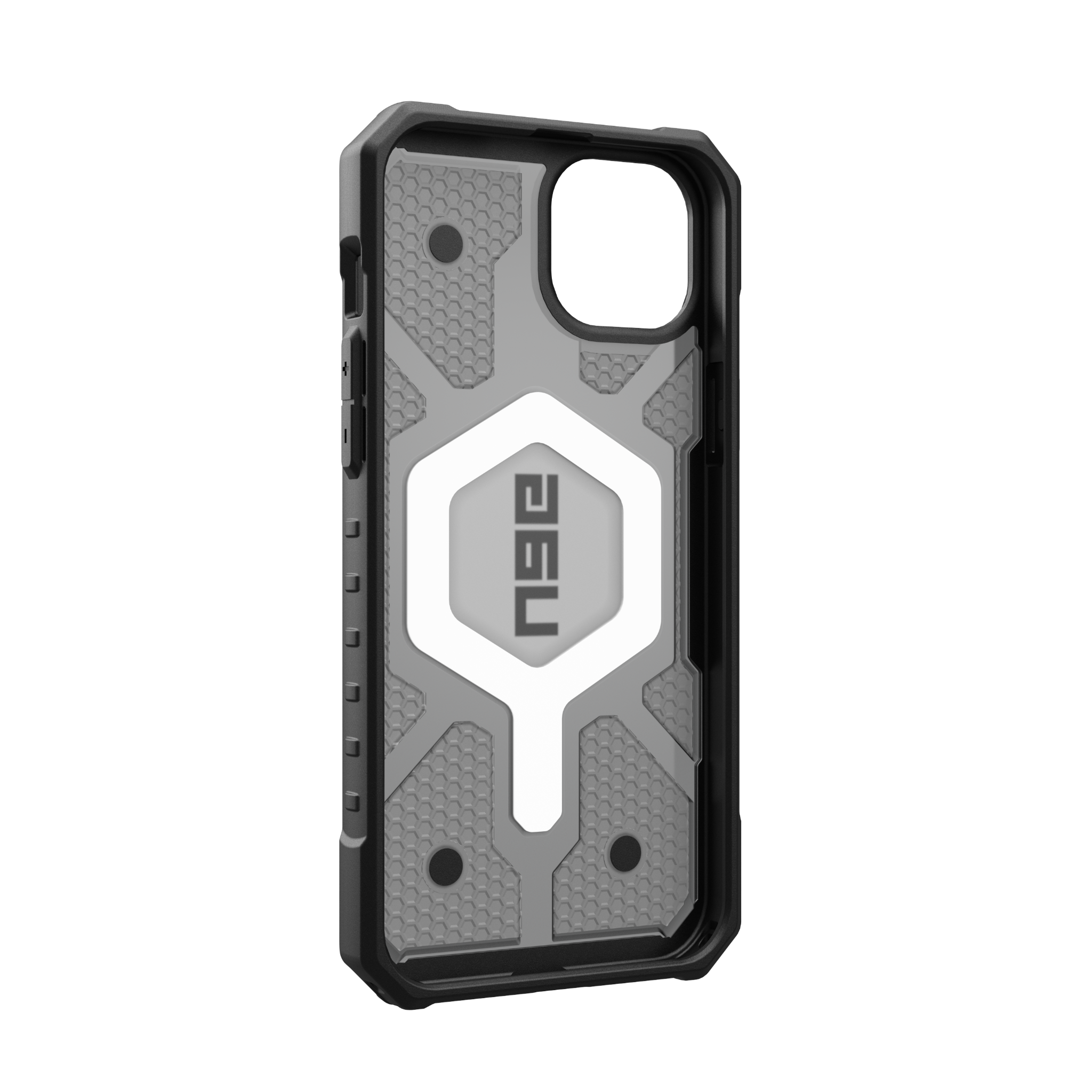 Ốp Lưng Chống Sốc UAG Pathfinder Clear Hỗ Trợ Sạc Magsafe Cho iPhone 15 Plus Hàng chính hãng