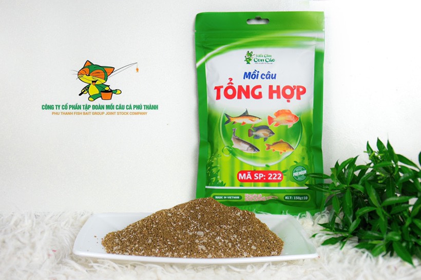 Môi câu cá tổng hợp Con Cáo mã 222, mồi câu Phú Thành