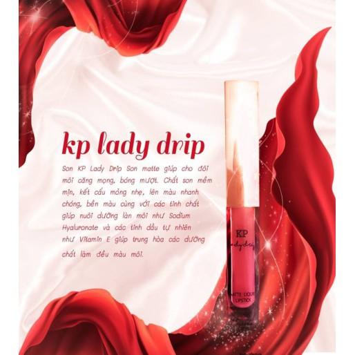 ️Chính Hãng️ SON KEM LÌ BỀN MÀU KP LADY DRIP 2021 căng mịn bền màu