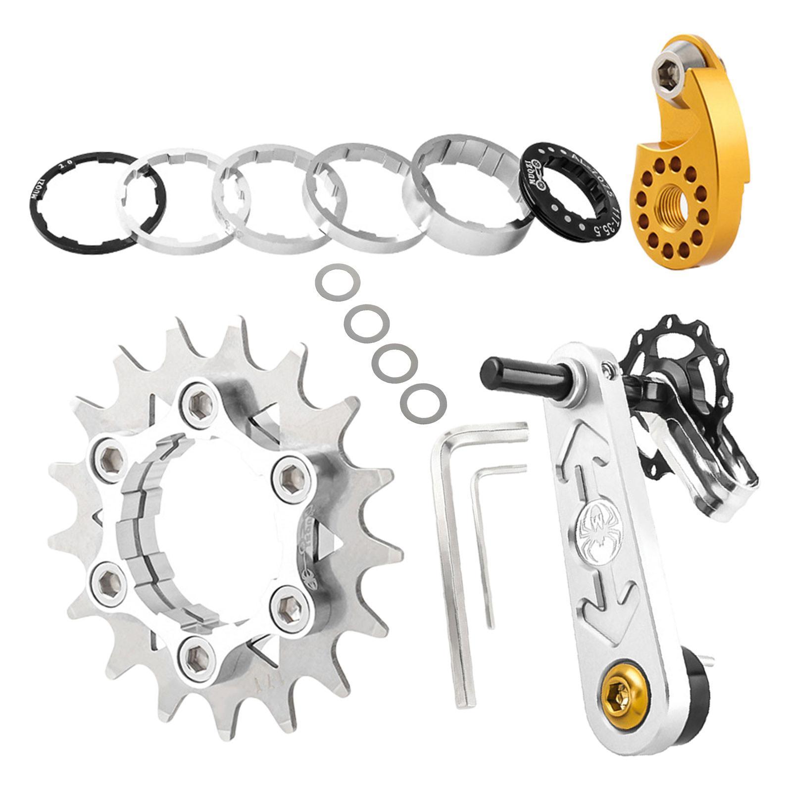 Bike Single Speed Conversion Wrench Aluminum Alloy Single Speed Cassette