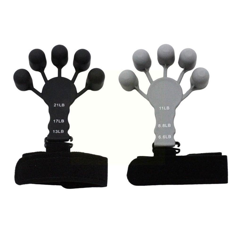 Tay Finger Pritsiser GRIP Tăng cường sức mạnh Band Band Sức mạnh sức mạnh của người tập thể dục Grip Finger Trainer Bài tập HA W6H8 Color: C