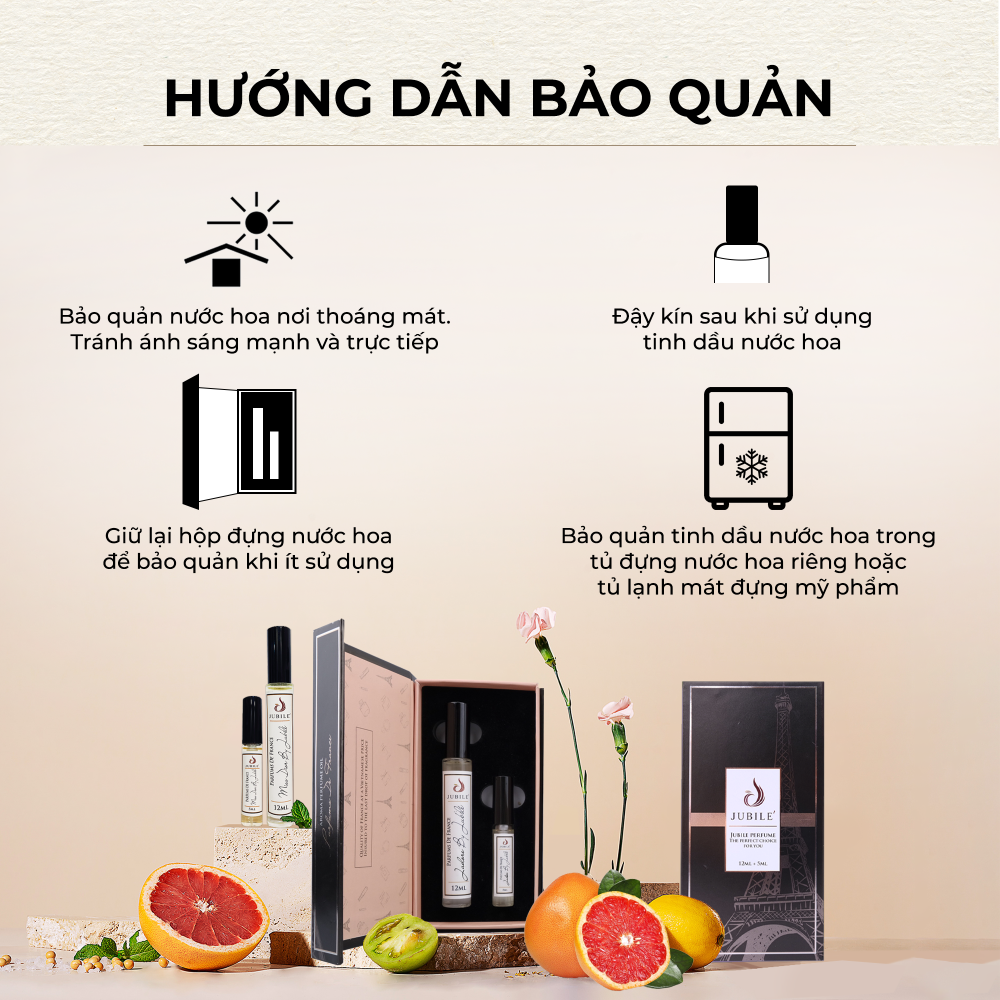 King by Jubilé - Tinh dầu nước hoa Pháp Nam Minisize Dạng lăn 3ml Thơm Lâu, Sang Trọng, Quyến Rũ