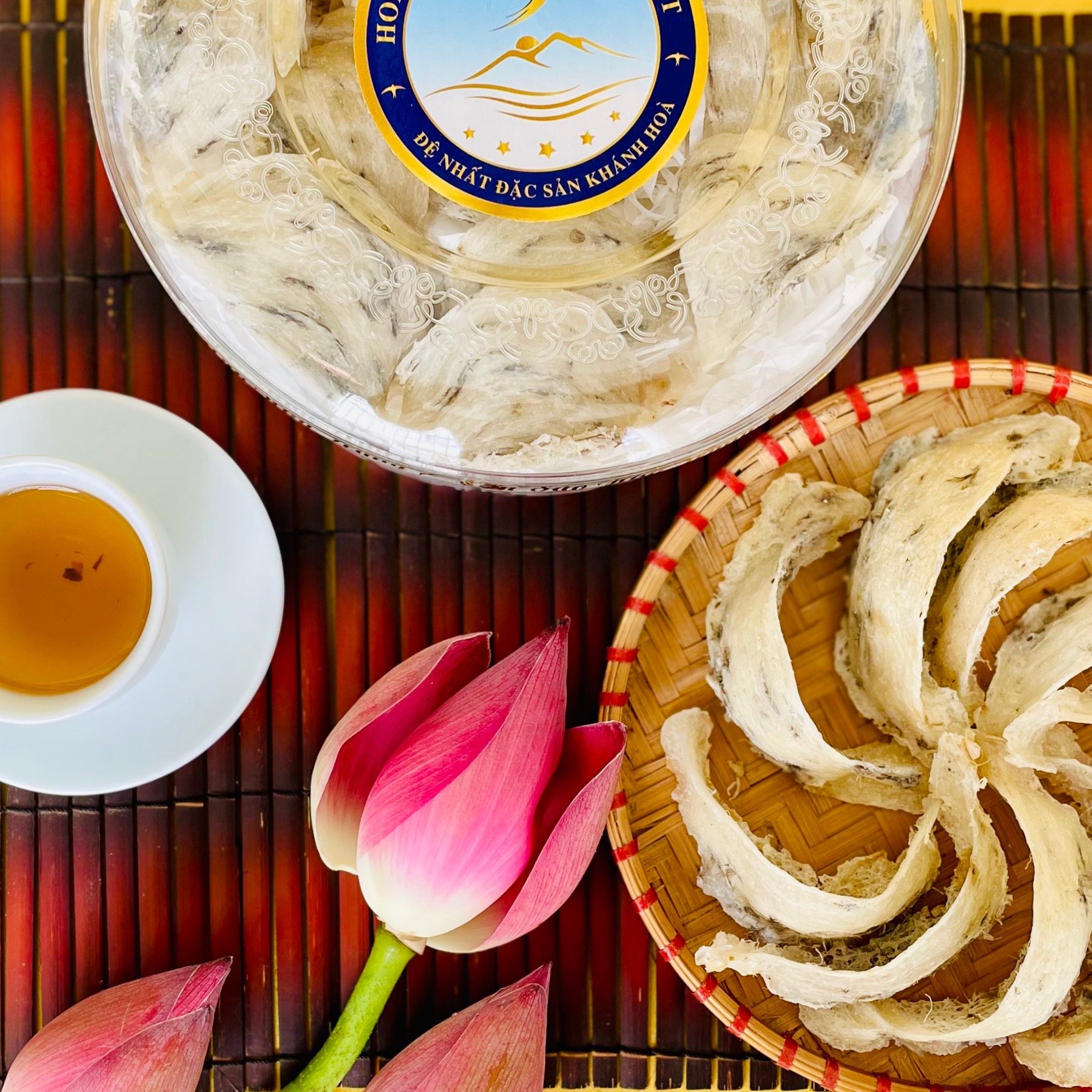 [Hộp 10 gram] Yến Sào Thô Nguyên Tổ T1 - Yến Sào Hòn Gốm Chính Hiệu Khánh Hoà - HG SALANGANES NEST