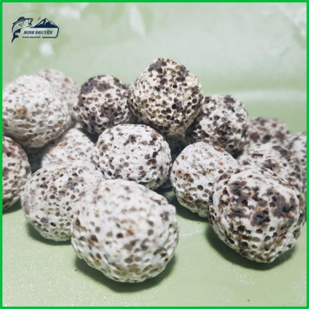 Sứ bi muối tiêu | Vật liệu lọc nước bể cá cao cấp 100G