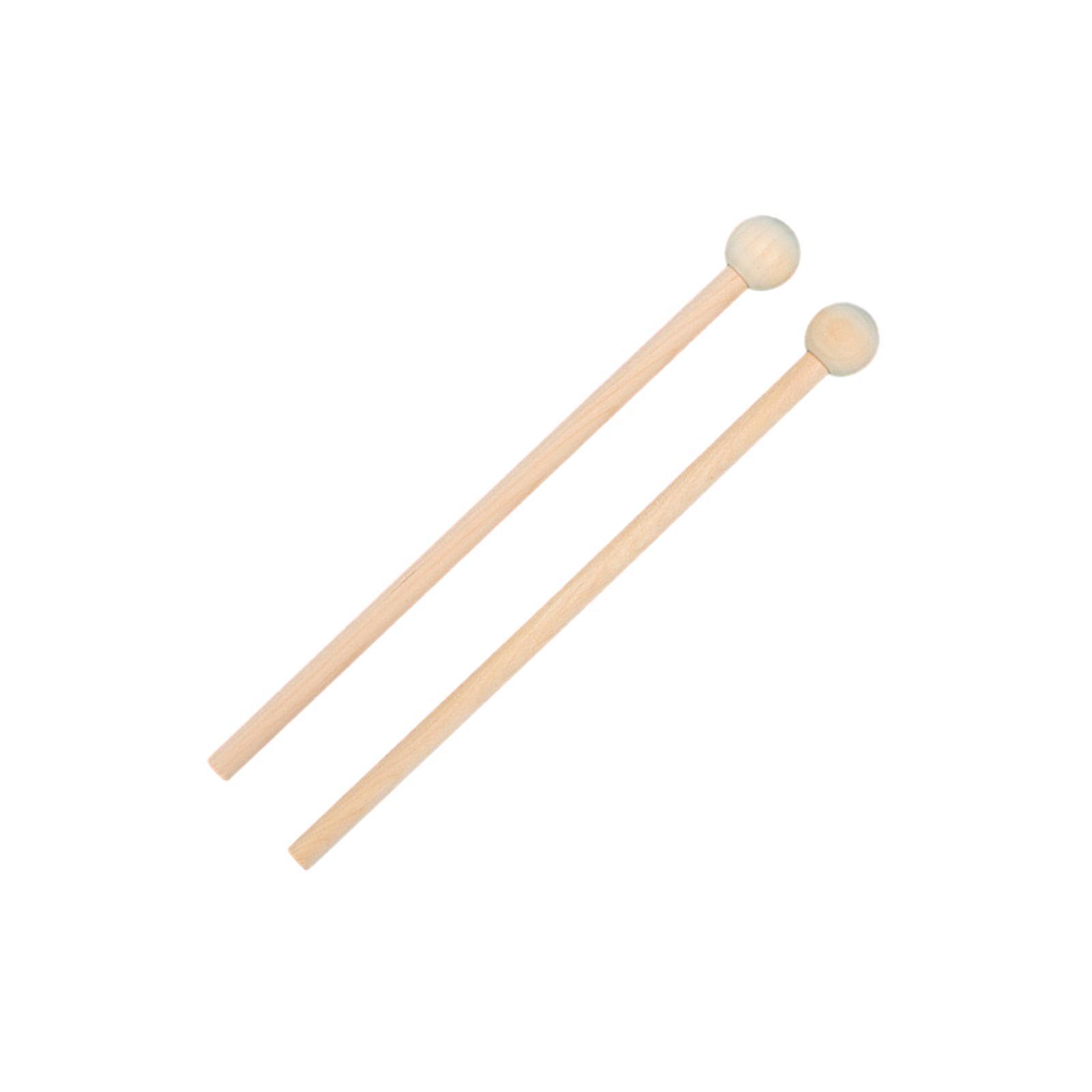 2x Percussion Mallets Lightweight Musical Parts for Chime Glockenspiel Bells