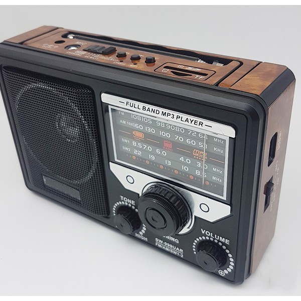 Đài FM radio- DC 9999 UAR có Bluetooth hỗ trợ USB ,thẻ nhớ -Hàng Chính Hãng