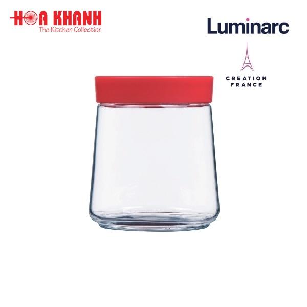 Hũ Thủy Tinh Luminarc Swing Nắp Đỏ 750ML - P5282