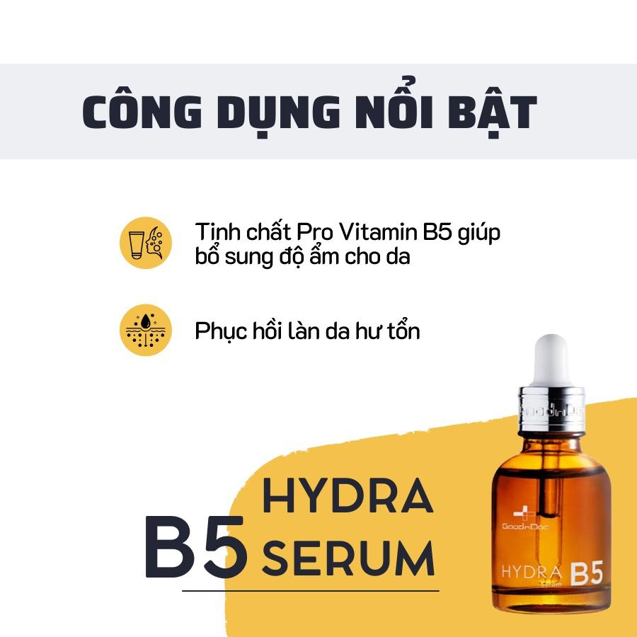 Serum Cấp Ẩm Phục Hồi Da Hydra B5 Serum GoodnDoc 30ml