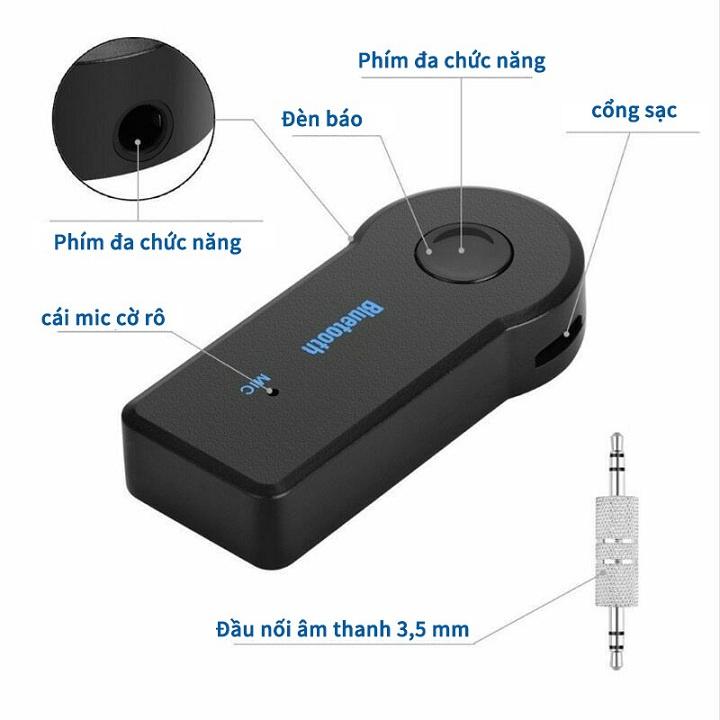 USB Tạo Bluetooth Cho Dàn Âm Thanh Xe Hơi Amply Loa Ô Tô