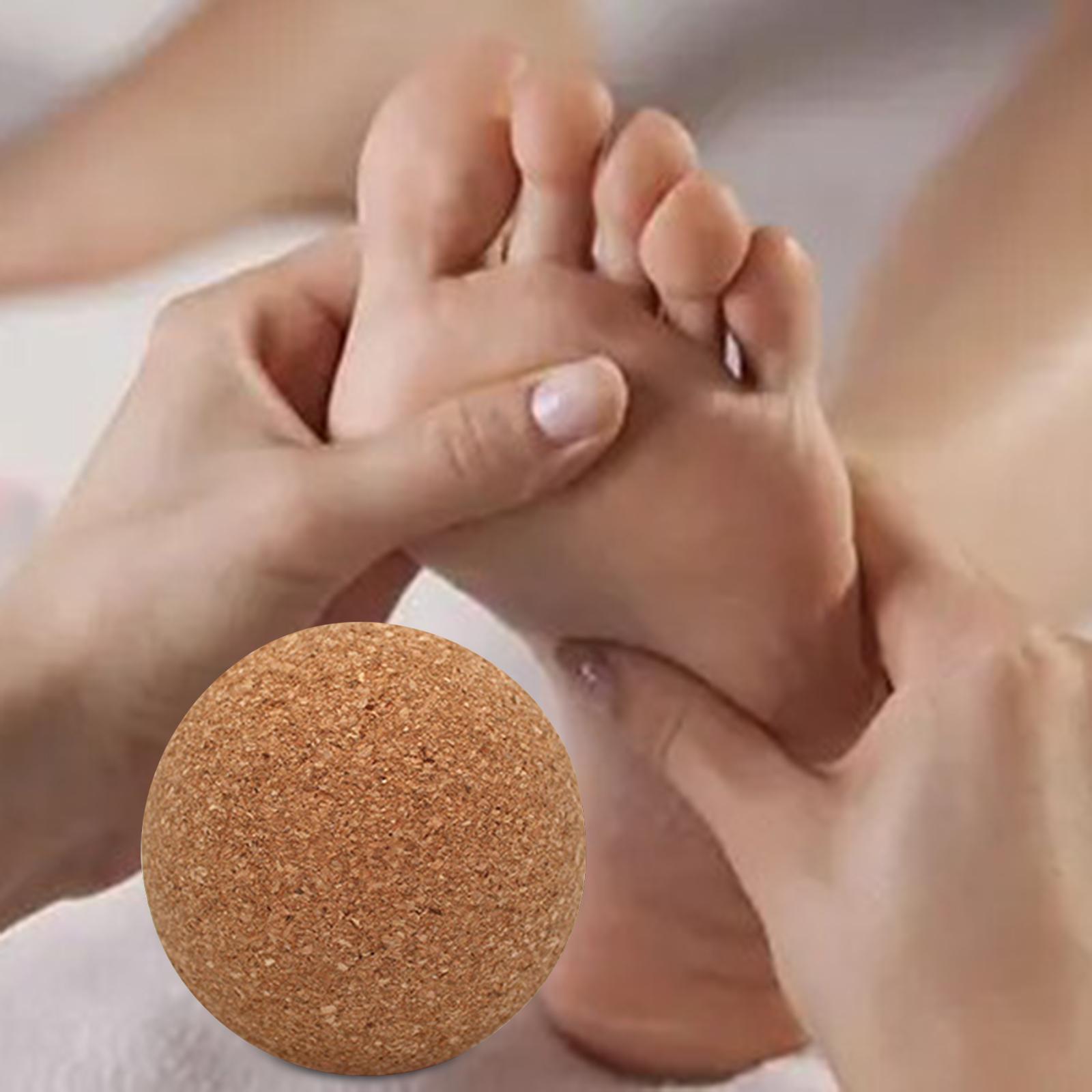 Cork Massage Ball Back Massage Foot Massager Massager Shoulder for Fitness
