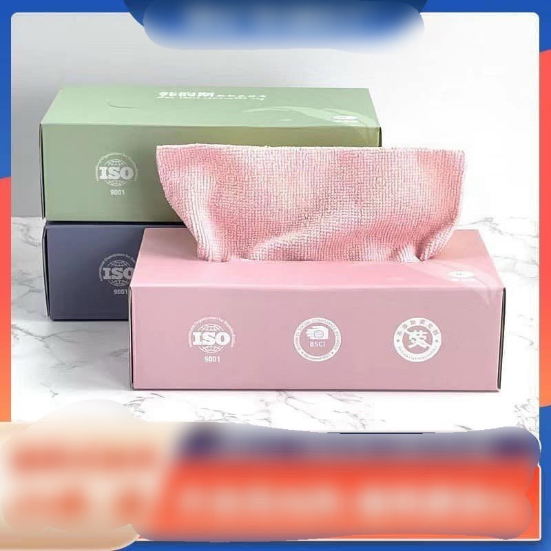 HỘP 20 CHIẾC KHĂN LAU ĐA NĂNG COTTON TIỆN LỢI