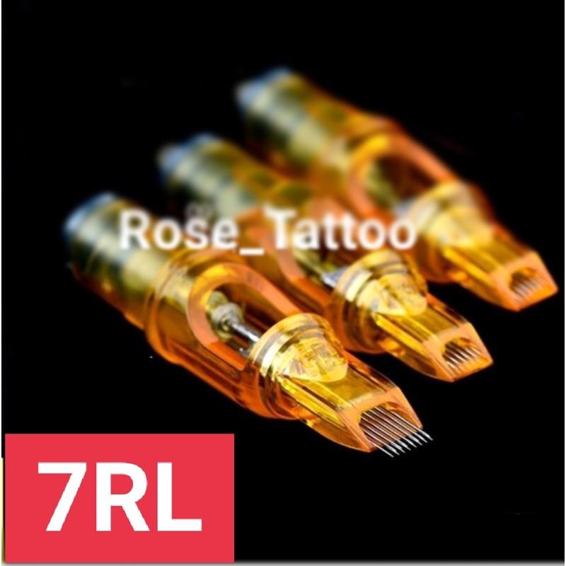 5 kim 7RL chạy khung Dragon yellow Cho máy pen xăm hình và xăm thẩm mĩ