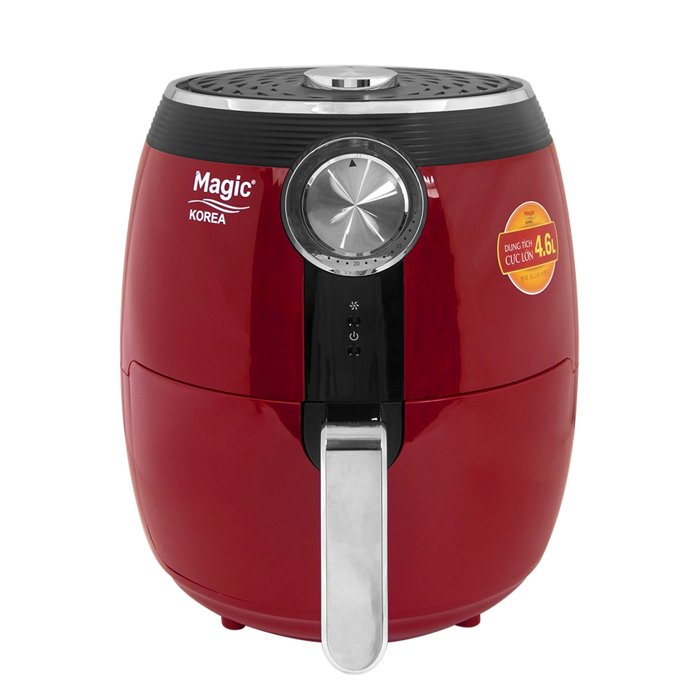 Nồi Chiên Không Dầu Magic A-802 Đỏ- Hàng Chính Hãng
