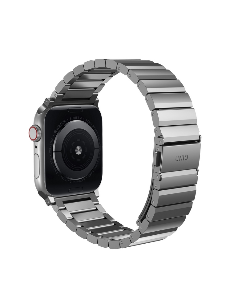 Dây Đeo UNIQ Strova cho Apple Watch Steel Link Band Size 49/ 45/ 44 MM_ Hàng Chính Hãng