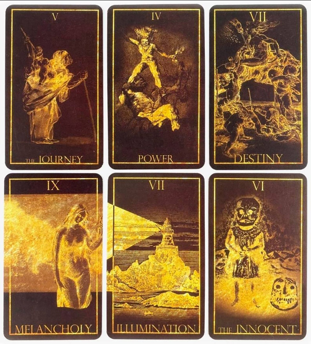 Bộ Bài The Qedavian Tarot 78 Lá  Đá Thanh Tẩy