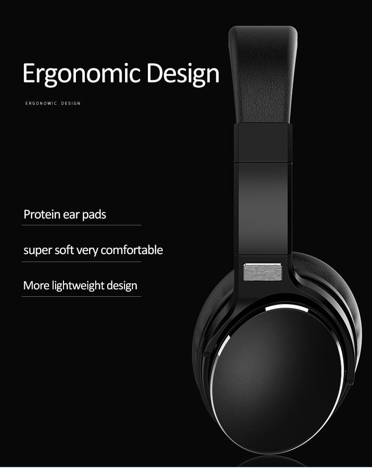 Bluetooth Wireless Headphone Noise Canceling Gaming Headphones With Mic Gamer Headset