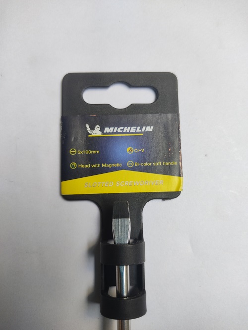 Tua vít  đầu dẹp 5*100mm Michelin TMCC-003 - Hàng chính hãng