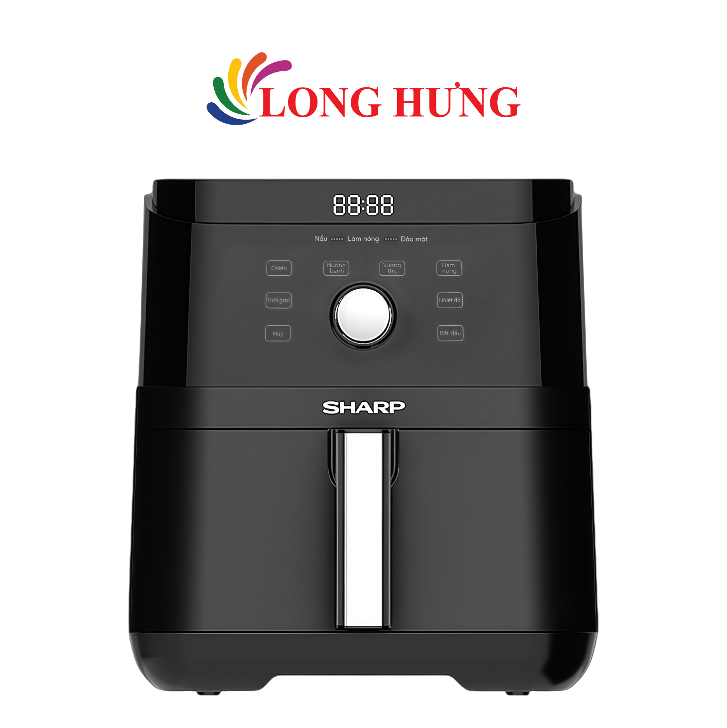 Nồi chiên không dầu điện tử Sharp 6 lít KF-AF60EV - Hàng chính hãng