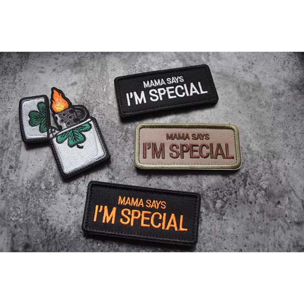 Patch_velcro I'M SPECIAL dán quần áo_ba lô