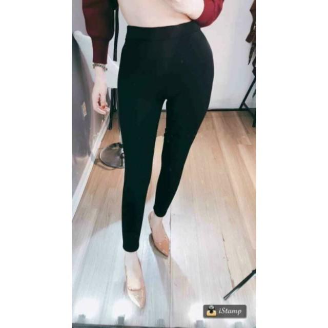 Quần Legging Lót Lông Ấm Nữ, Thun body dáng ôm cạp cao nâng mông, mặc ở nhà mùa đông cực HOT