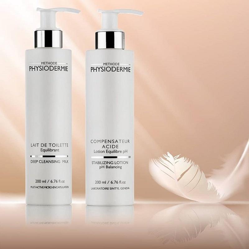 Sữa rửa mặt tẩy trang 3 trong 1 Methode Physiodermie Deep Cleansing Milk 200ml - Hee's Beauty
