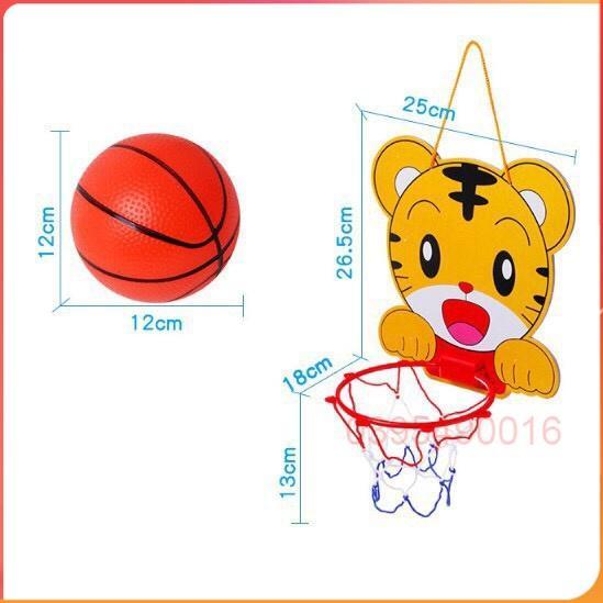 Bóng Rổ Treo Tường Hình Thú Đáng Yêu Cho Bé Từ 3 Tuổi Vận Động Phát Triển Chiều Cao Và Sức Bật