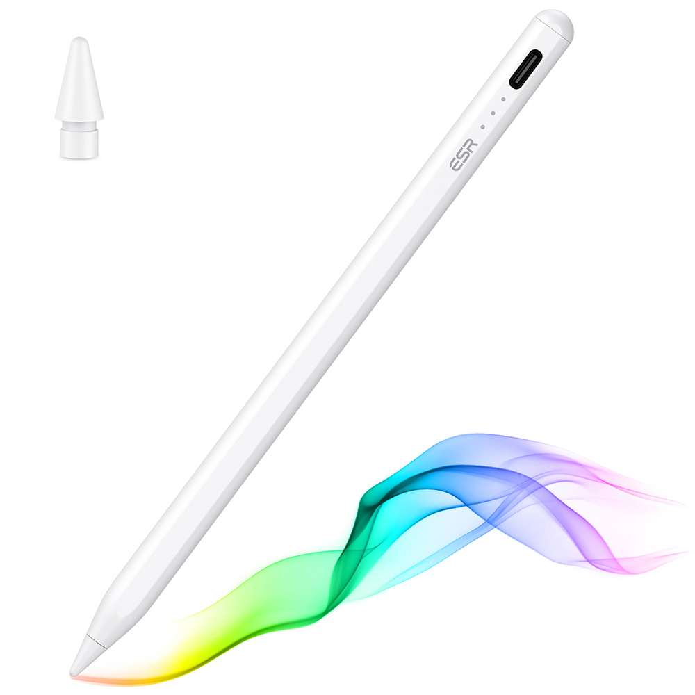 ESR Digital iPad Stylus Bút Cảm Ứng Cho iPad Để Viết, Vẽ Chính Xác với Ngòi Bút dễ dàng thay thế - Hàng Chính Hãng