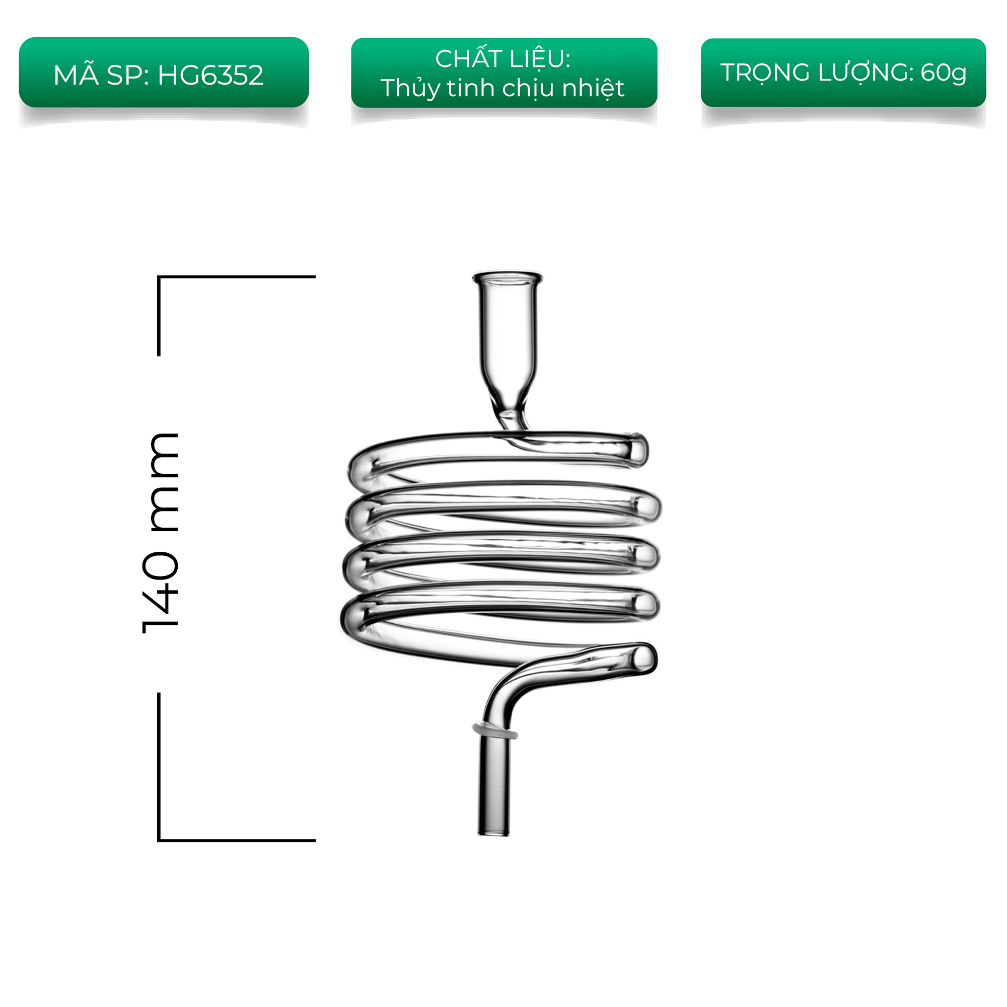 Vòi filter water drip của tháp Cold Drip Tiamo HG2713