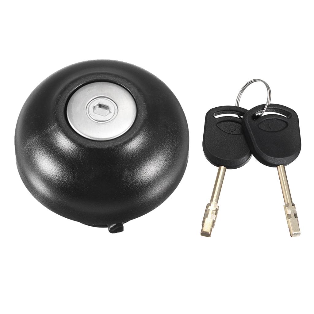Diesel Petrol Fuel Tank Cap Cover with 2 Keys Fit For Ford Transit 2006-2019