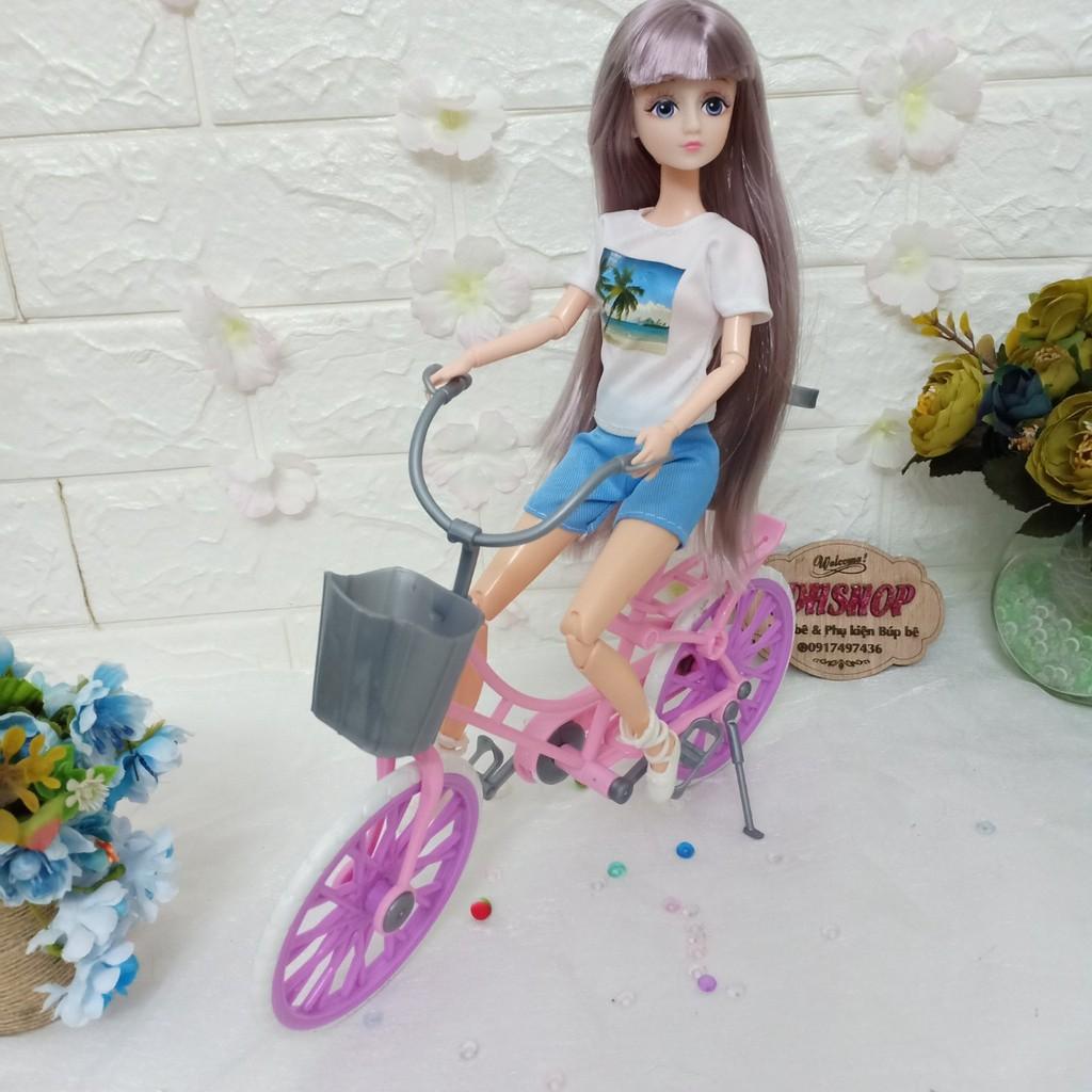 Đồ chơi búp bê - xe đạp cho búp bê barbie