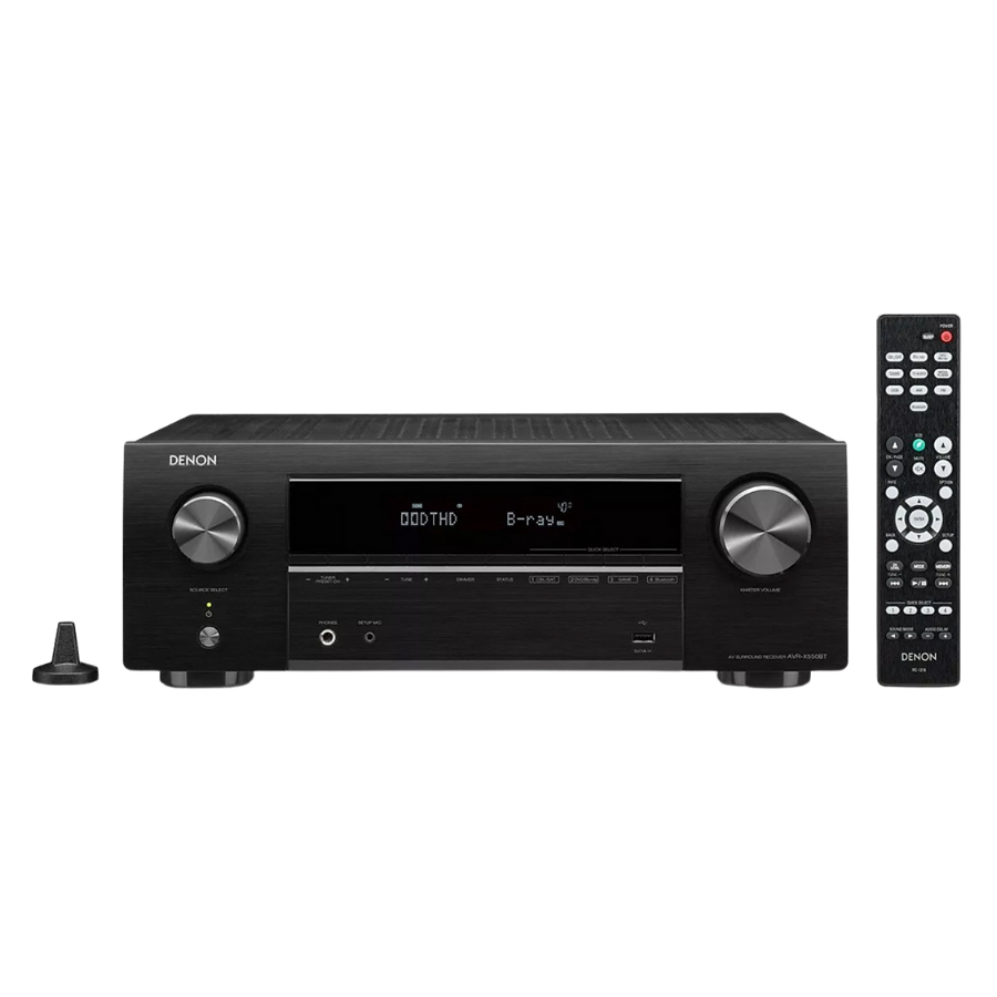 Ampli Denon Receiver AVR-X550BT HÀNG CHÍNH HÃNG NEW 100%