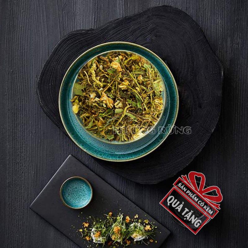 Trà sơn mật hồng sâm 500g loại ngon, thải độc gan giảm cân, tốt cho tim mạch ổn định huyết áp