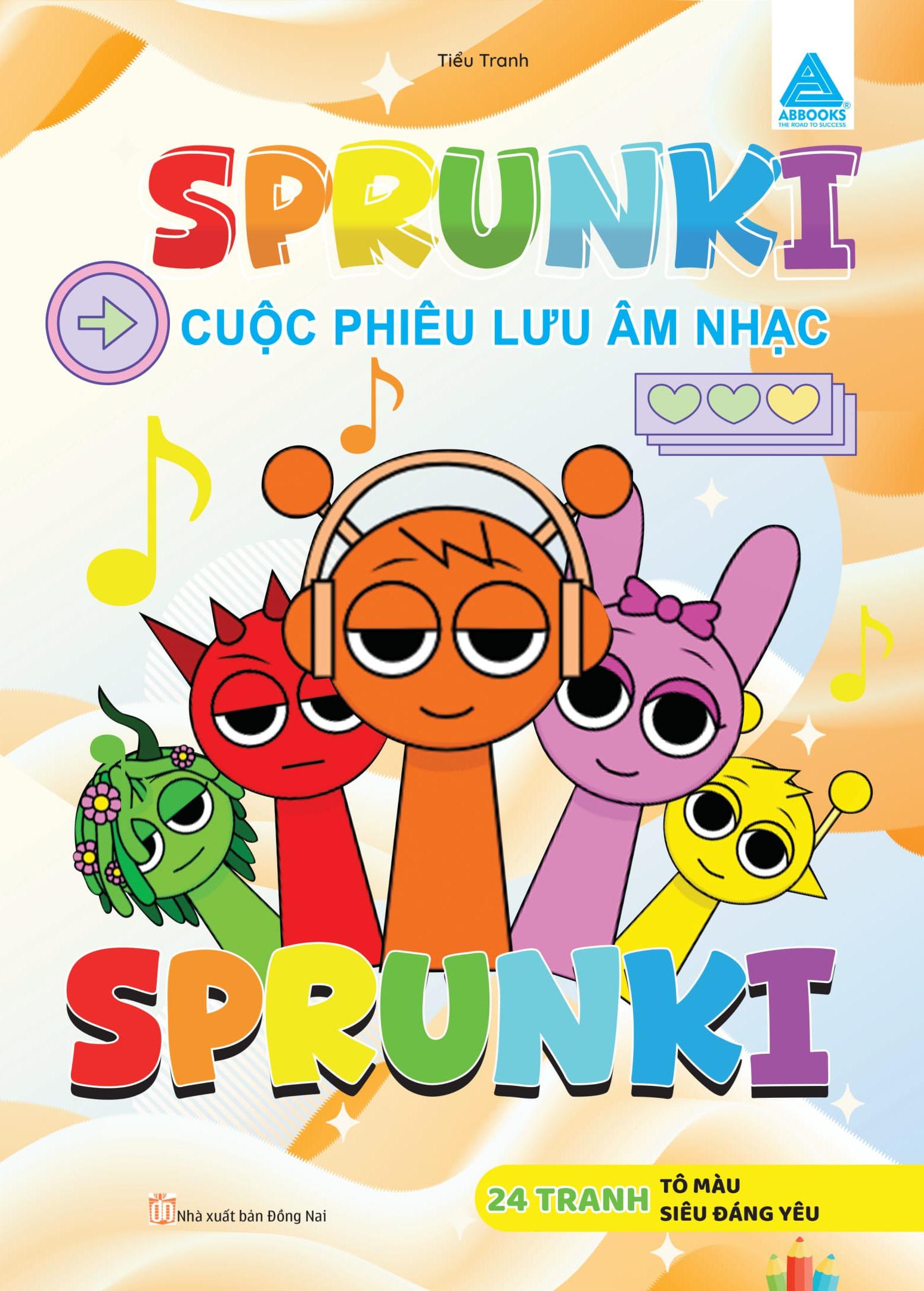 Sách - Sprunki - Cuộc Phiêu Lưu Âm Nhạc Sprunki