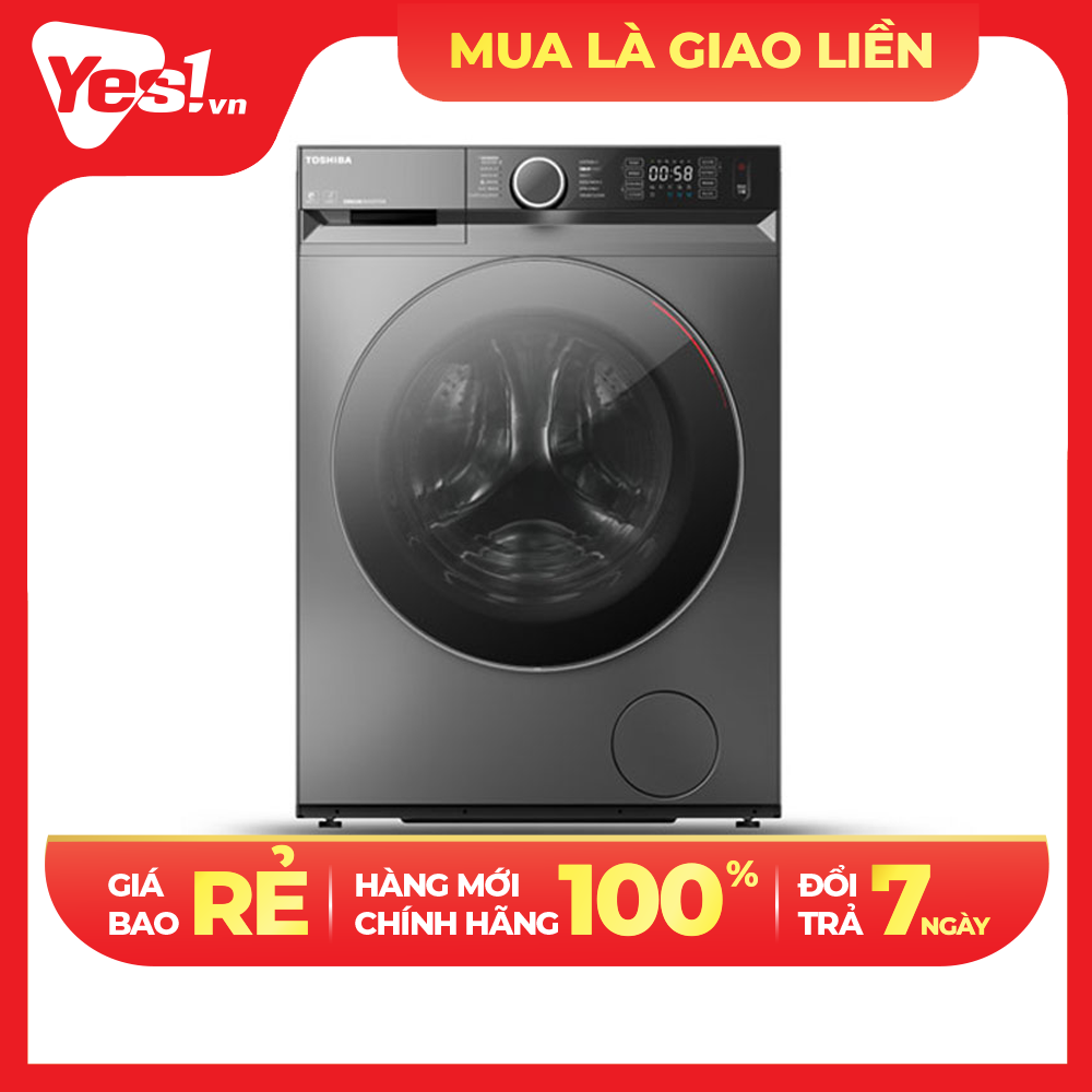 Máy Giặt Toshiba 10.5 Kg TW-BK115G4V(SS) - Hàng Chính Hãng - Chỉ Giao Hồ Chí Minh