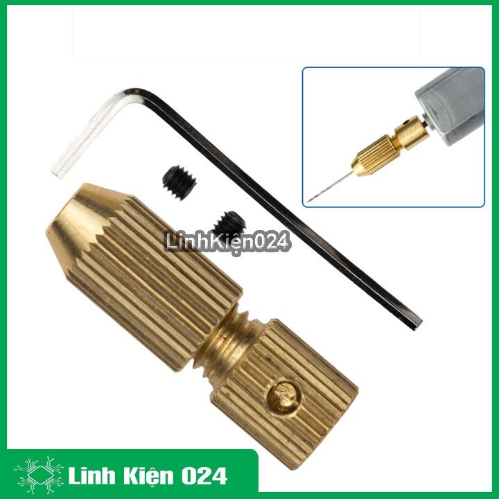 Đầu Kẹp Mũi Khoan Mini Trục 2.0mm Kẹp Mũi 2.3- 3mm Nhiều Kích Thước