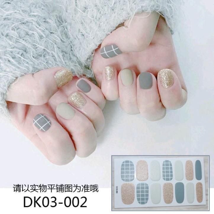 Set 14 Nhãn Dán Trang Trí Móng Rất Xinh DK ( Có Phân Loại Theo Hình)