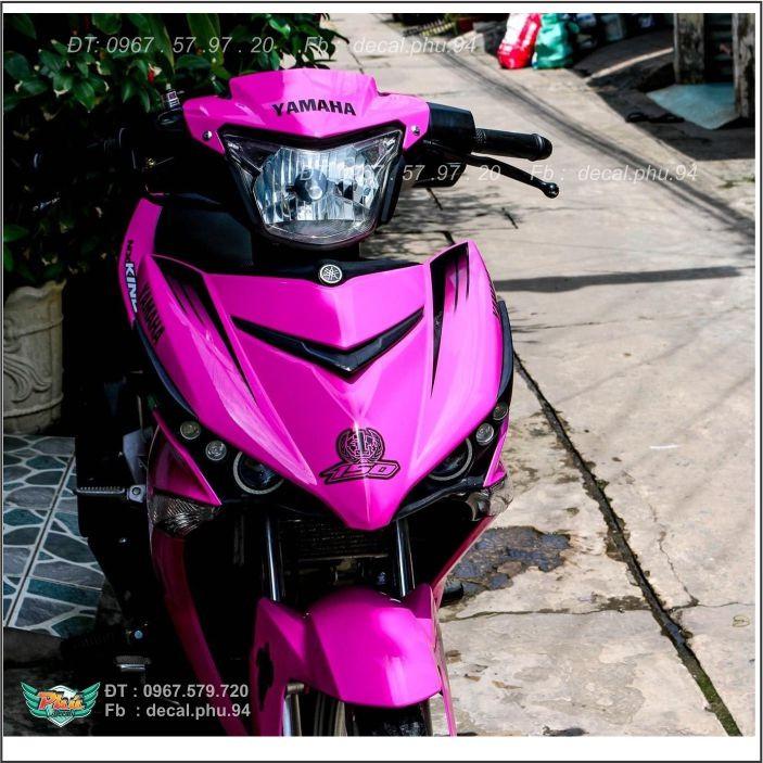 Tem Rời Exciter 150 Hồng đen