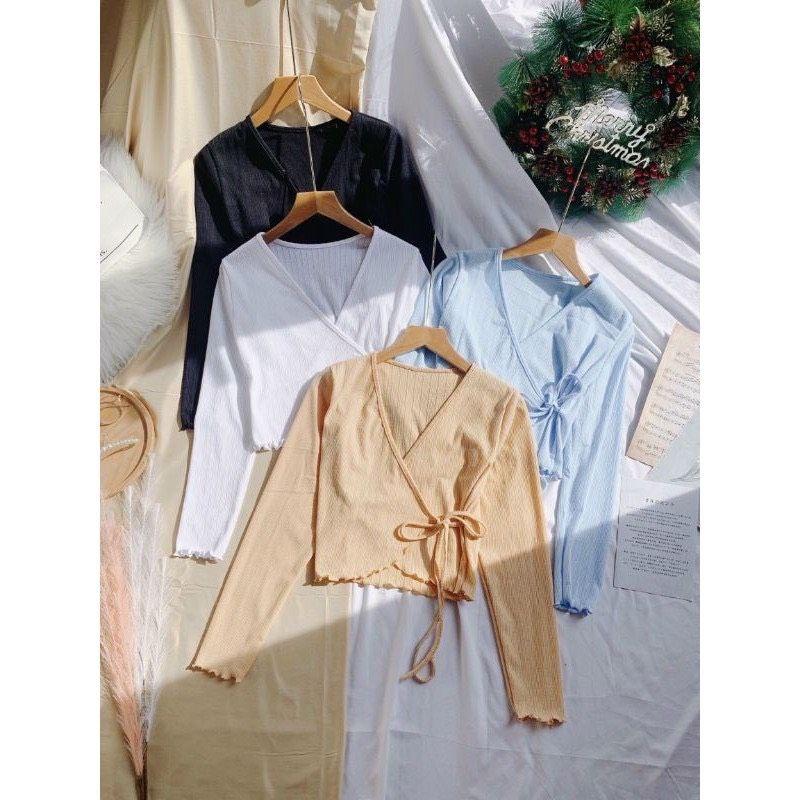 Áo Kimono Thun Gân cho các bạn gái