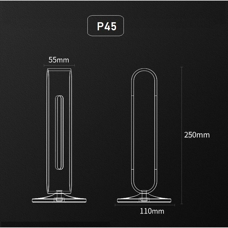 Giá treo đỡ tai nghe chụp tai full size P45 thiết kế độc đáo kết hợp gỗ hợp kim nhôm cao cấp.