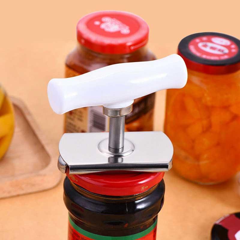 Dụng Cụ Mở Nắp Chai Lọ Bằng Thép Không Gỉ