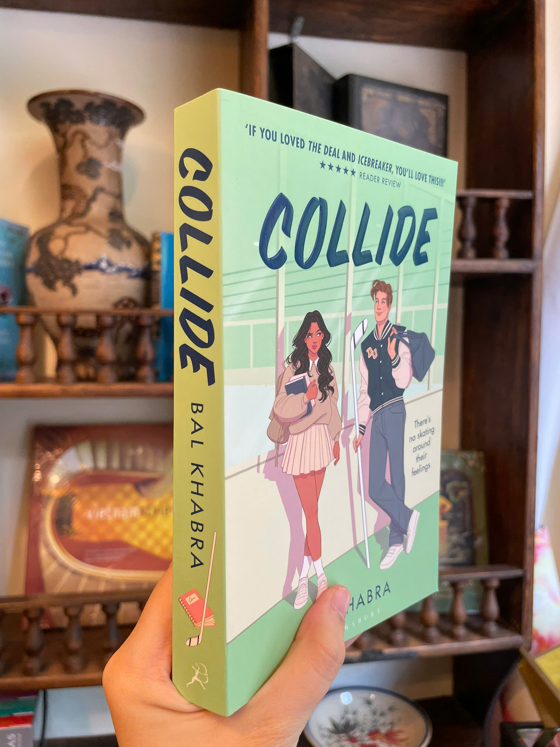 Sách - Collide by Bal Khabra - Romance/Sports Romance/Contemporary book in English - Ngoại Văn