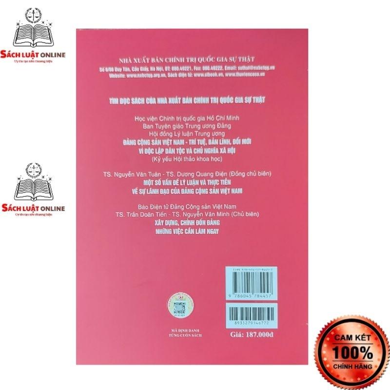 Sách - Nâng cao năng lực cầm quyền của Đảng Cộng sản Việt Nam đáp ứng yêu cầu tình hình mới