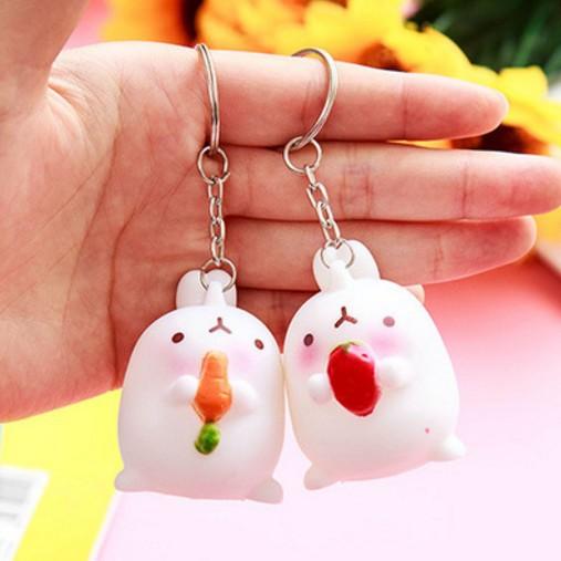 Móc khóa thỏ con siêu kute Duashop