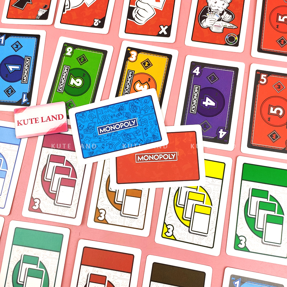 [Bản Cao Cấp] Bộ Bài Tỷ Phú Monopoly BID Phiên Bản 110 thẻ bài Tiếng Việt BID Cards Game
