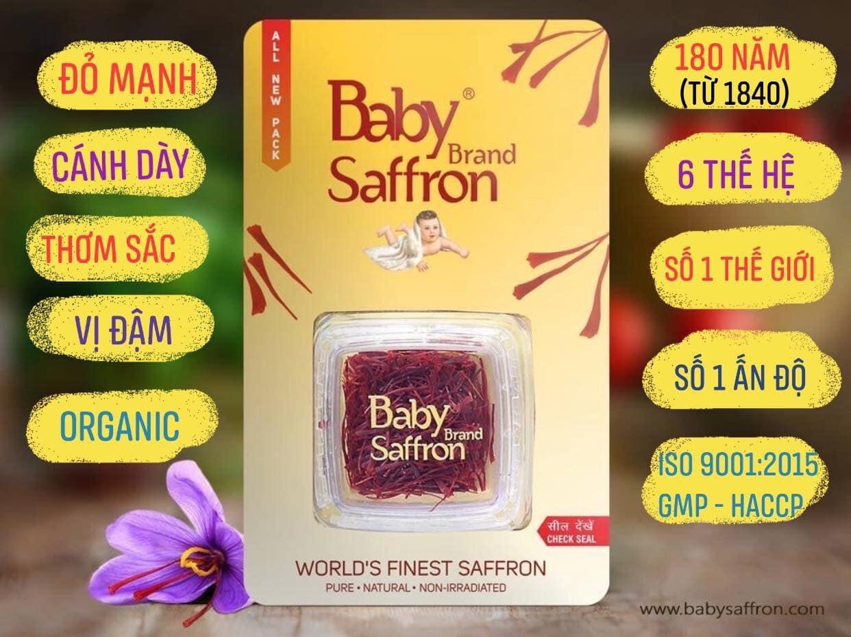 Nhụy Hoa Nghệ Tây Saffron Baby (3gr)