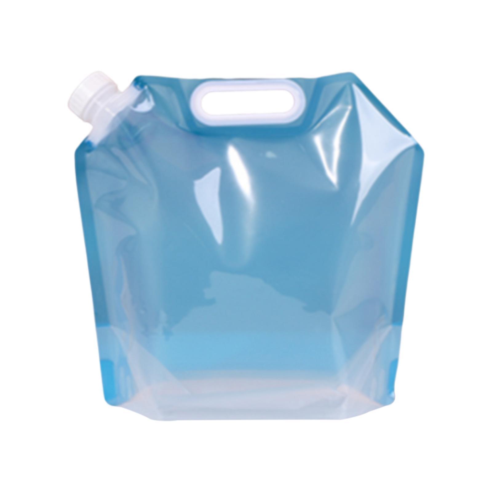 Foldable Water Tank Container Bag 5L Outdoor Drinking Tool Durable 32.5x30cm